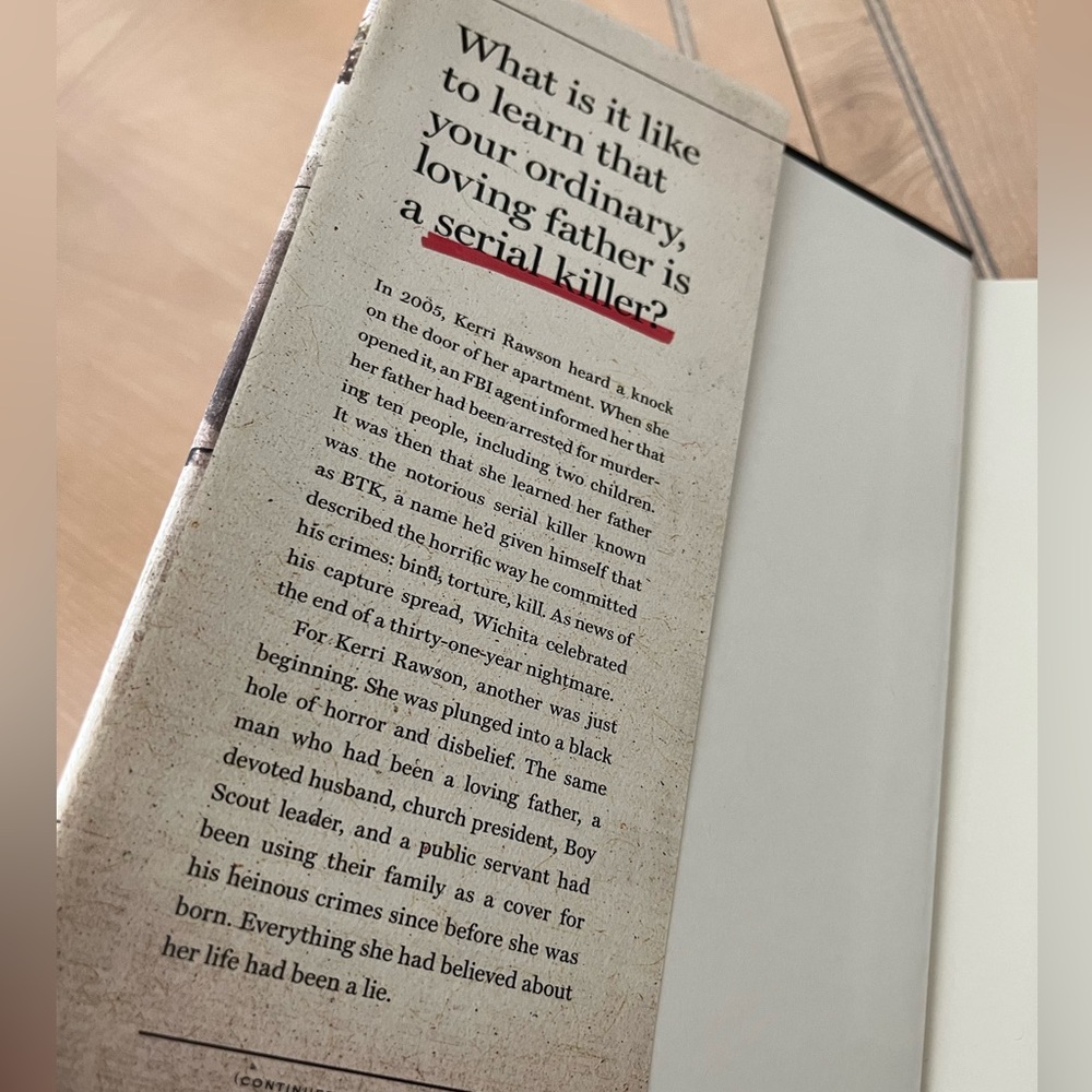 Hardcover book: A Serial Killer’s Daughter - My Story of Faith, Love& Overcoming - Picture 2 of 5